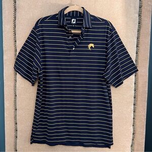 FJ Striped Polo Shirt GreatHorse Branded